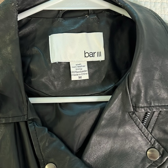 Black leather jacket - Picture 2 of 3